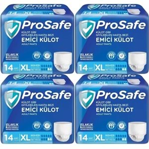 Prosafe Emici Külot Hasta Bezi XL - Ekstra Büyük - Extra Large 56 Adet (4PK*14)