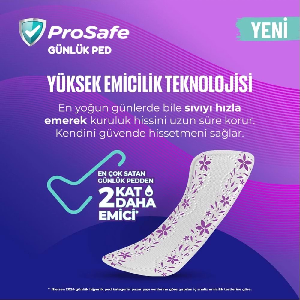 Prosafe Günlük Ped Uzun 264 Adet