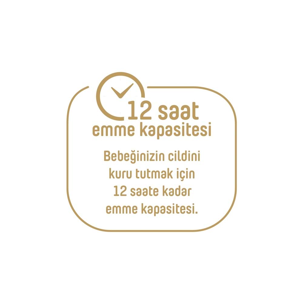 Pure Baby Organik Bebek Bezi 4 Beden 7-16 KG Maxi 104 Adet Ekonomik Fırsat Pk