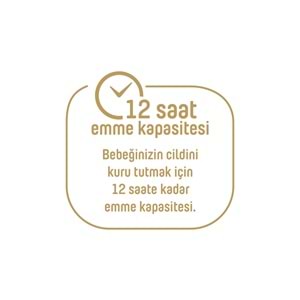 Pure Baby Organik Bebek Bezi 4 Beden 7-16 KG Maxi 104 Adet Ekonomik Fırsat Pk