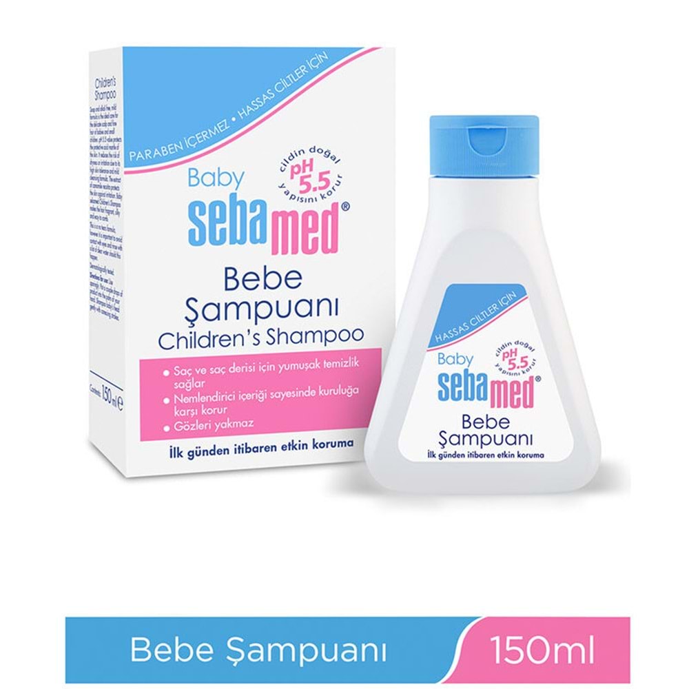 Sebamed Bebek Şampuanı 150ML Yeni Doğan (4 Lü Set)