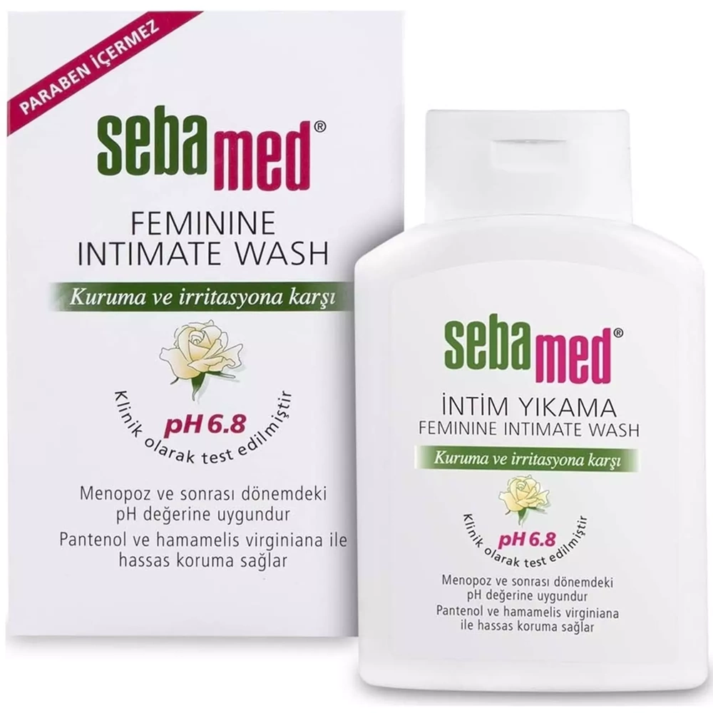 Sebamed İntim Menapoz Likit 200ML PH6.8 (Genital Bölge Temizleyici) (5 Li Set)