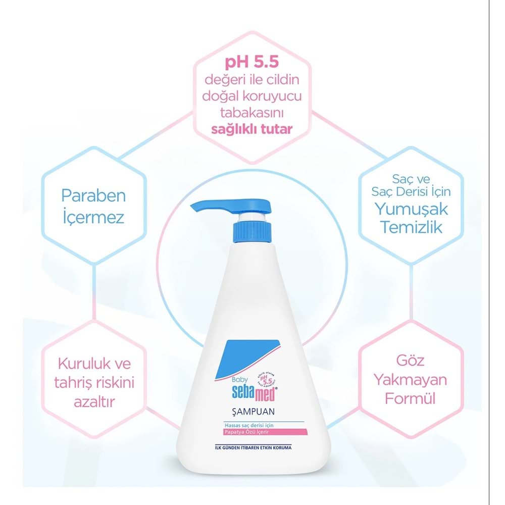 Sebamed Bebek Şampuanı 750ML Pompalı (Fırsat Pk)