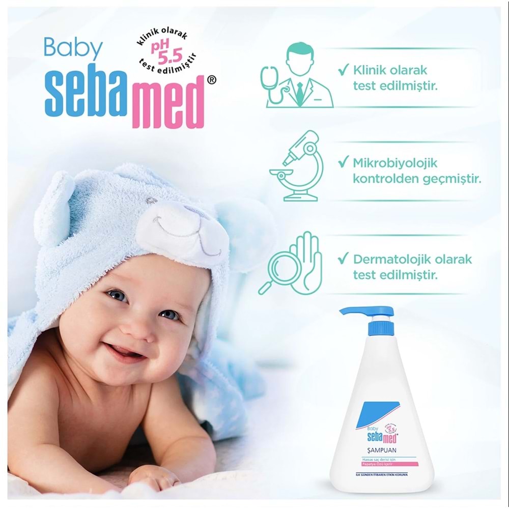 Sebamed Bebek Şampuanı 750ML Pompalı (Fırsat Pk)