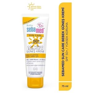 Sebamed Baby Sun Care Güneş Kremi 75ML 50+ Çok Yüksek Faktör Çoçuk (3 Lü Set)
