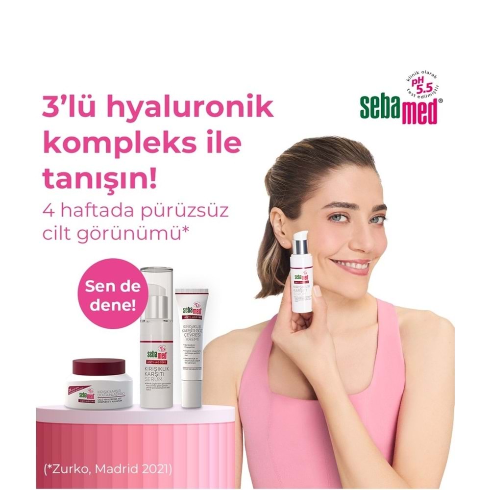 Sebamed Q10 Yaşlanma ve Kırışıklık Karşıtı Koruyucu Anti-Age Krem 50ML (6 Lı Set)