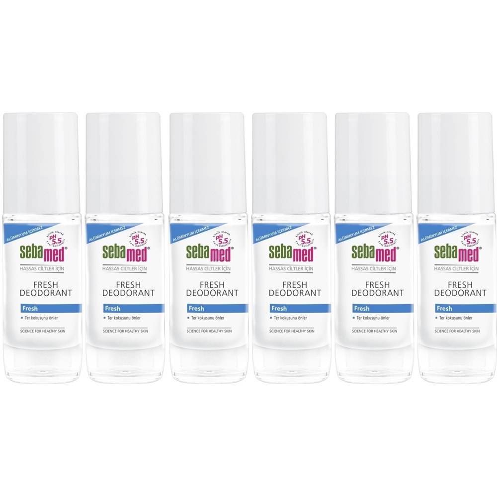 Sebamed Roll-On 50ML Fresh (6 Lı Set)