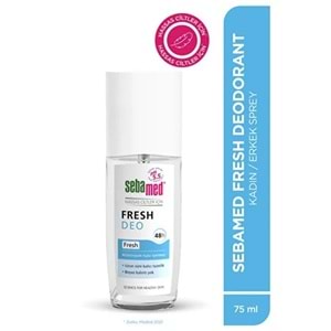 Sebamed Deodorant Sprey 75 ML Fresh (2 Li Set)