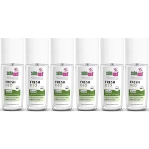 Sebamed Deodorant Sprey 75 ML Fresh Active (6 Lı Set)