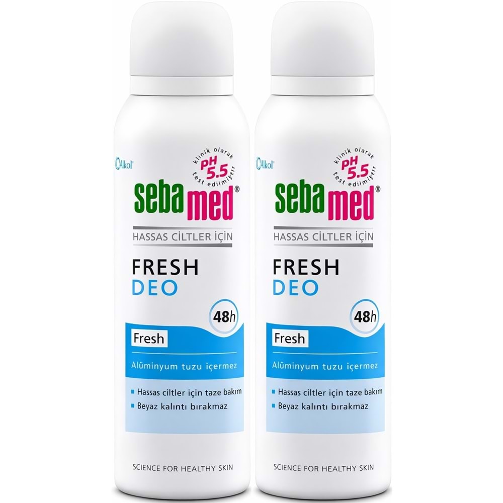 Sebamed Deodorant Aerosol 150 ML Fresh (2 Li Set)