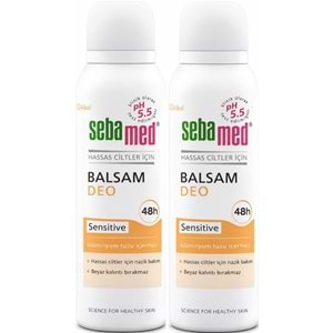 Sebamed Deodorant Aerosol 150 ML Balsam - Sensitive/Hassas (2 Li Set)