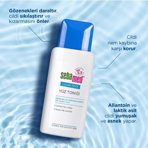 Sebamed Clear Face Yüz Temizleyici Toniği 200ML (3 Lü Set)