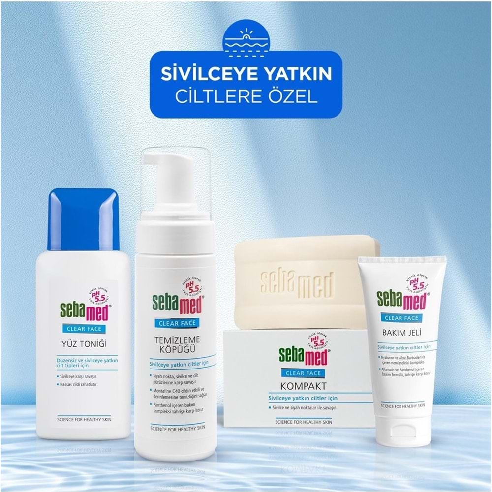 Sebamed Clear Face Yüz Temizleyici Toniği 200ML (5 Li Set)