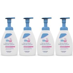 Sebamed Bebek Şampuanı Yüz ve Vücut Köpüğü 400ML (pH 5.5 Yenidoğan Hassas Cilt) (4 Lü Set)