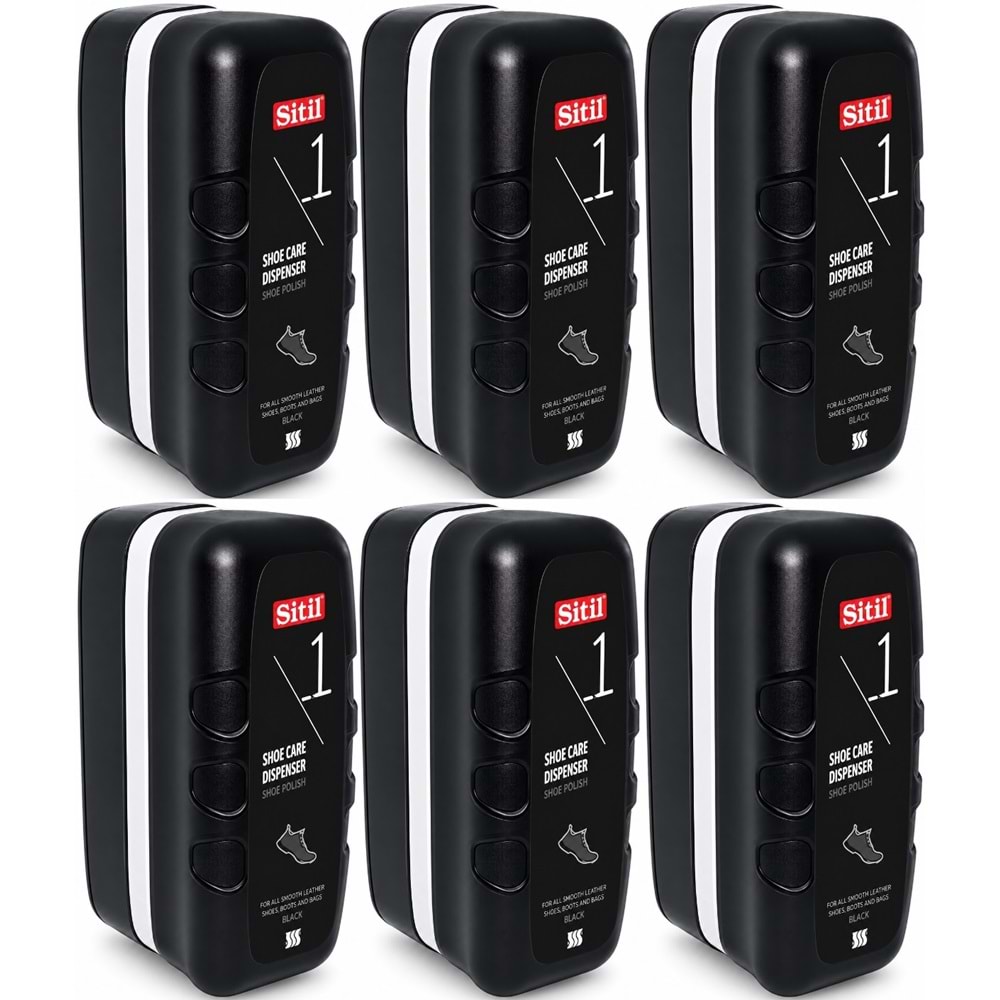Sitil Spor Ayakkabı Temizleme Süngeri 75 ML (6 Lı Set)