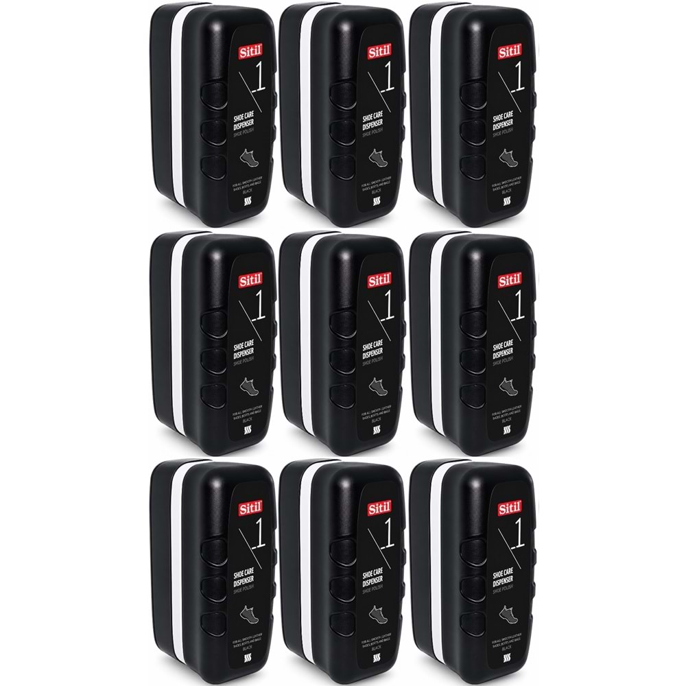 Sitil Spor Ayakkabı Temizleme Süngeri 75 ML (9 Lu Set)