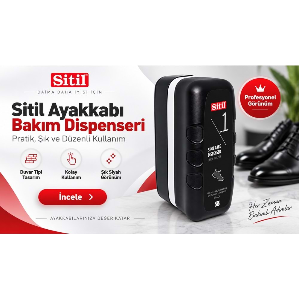 Sitil Spor Ayakkabı Temizleme Süngeri 75 ML (12 Li Set)