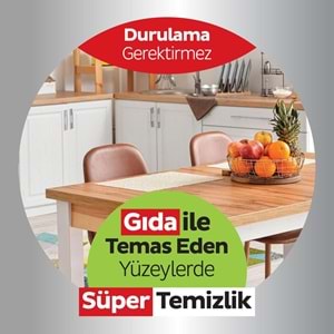 Sleepy Easy Clean Yüzey Temizlik Mutfak Havlusu -Mendili 50 Yaprak Bergomot Yağlı (4Lü Set) 200Yprk
