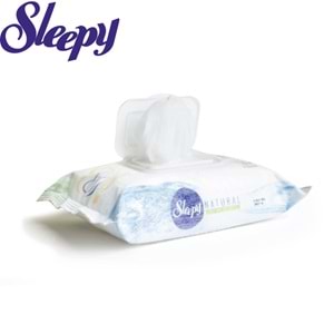 Sleepy Islak Havlu Mendil Pamuklu Yenidoğan Natural Bambu 40 Yaprak 12 Li Set (480 Yaprak)
