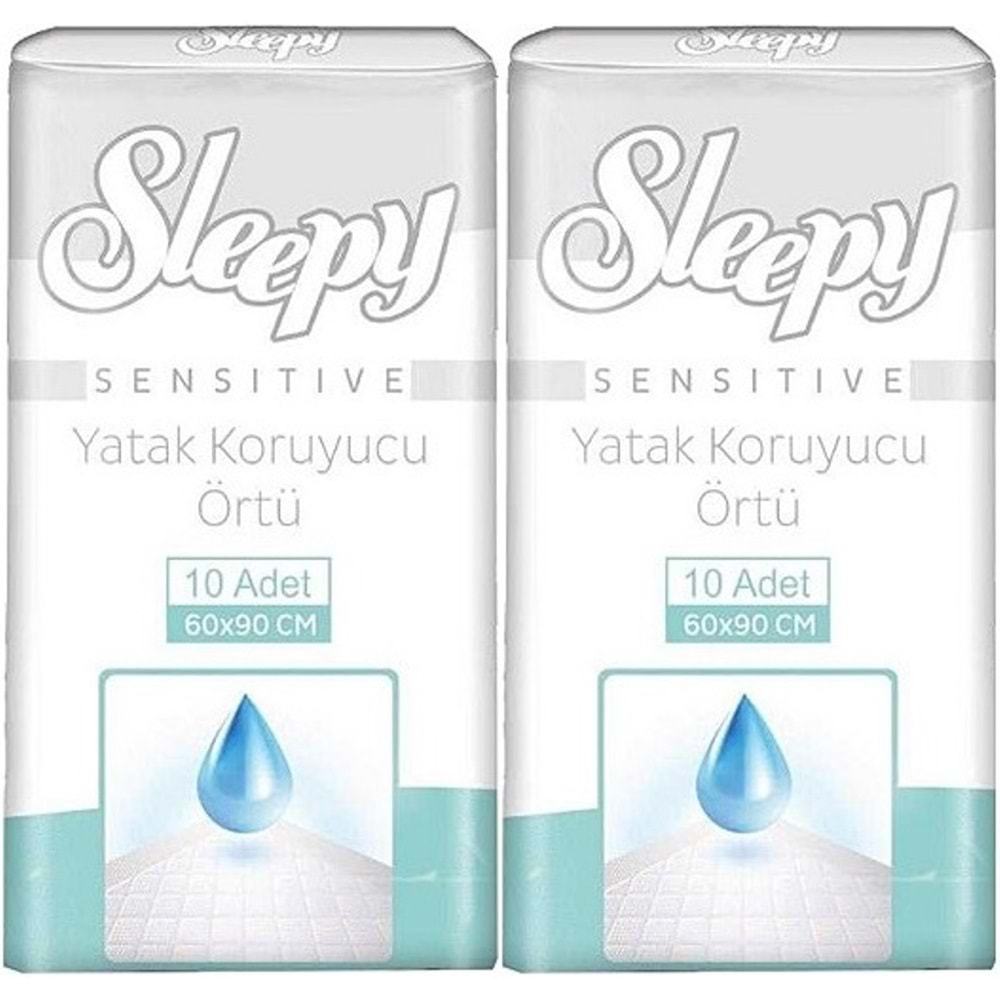Sleepy Hasta Yatak Koruyucu 60*90CM 20 Adet (2PK*10)