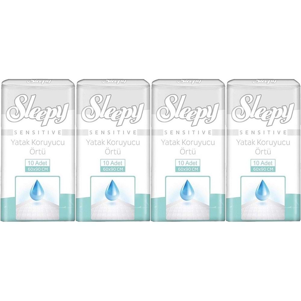 Sleepy Hasta Yatak Koruyucu 60*90CM 40 Adet (4PK*10)