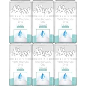 Sleepy Hasta Yatak Koruyucu 60*90CM 60 Adet (6PK*10)
