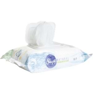 Sleepy Islak Havlu Mendil Pamuklu Yenidoğan Natural Bambu 40 Yaprak 6 Lı Set (240 Yaprak)