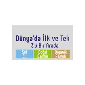 Sleepy Islak Havlu Mendil Pamuklu Yenidoğan Natural Bambu 40 Yaprak 48 Li Set (1920 Yaprak)