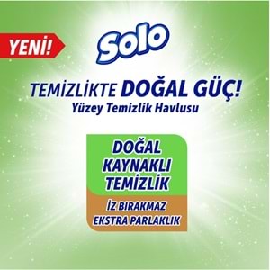 Solo Yüzey Temizlik Havlusu - Mendili 100 Yaprak Beyaz Sabun Ferahlığı (12 Li Set) 1200 Yaprak
