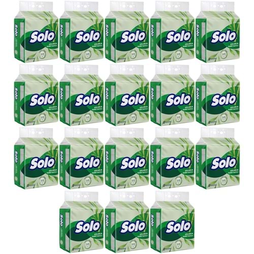 Solo Asılabilir Kağıt Havlu 1 Paket (1PK= 7 Rulo) Hijyenik ve Pratik Kullanım İçin Uygun (18 Li Set)