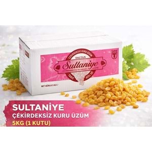 Tariş Sultaniye Çekirdeksiz Kuru Üzüm 10KG (2PK*5KG)