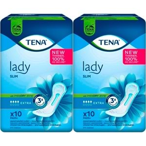 Tena Mesane Pedi Lady Slim Extra 20 Adet (2PK*10)