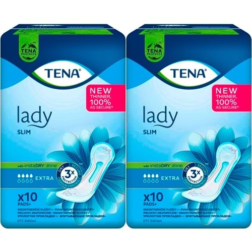 Tena Mesane Pedi Lady Slim Extra 20 Adet (2PK*10)