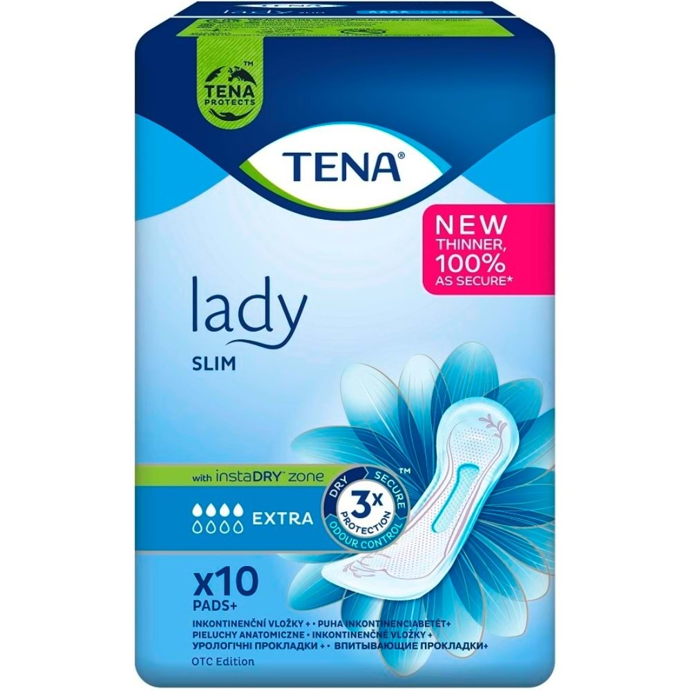 Tena Mesane Pedi Lady Slim Extra 60 Adet (6PK*10)