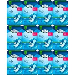 Tena Mesane Pedi Lady Slim Extra 120 Adet (12PK*10)