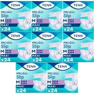 Tena Proskin Slip Maxi Bel Bantlı Yetişkin Bezi M - Orta - Medium 192 Adet