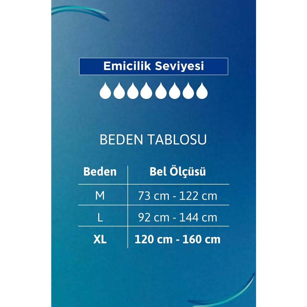 Tena Proskin Slip Maxi Bel Bantlı Yetişkin Bezi XL - Ekstra Large - Extra Large 96 Adet