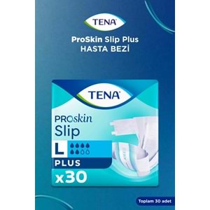 Tena Proskin Slip Plus Bel Bantlı Yetişkin Bezi L - Büyük - Large 180 Adet