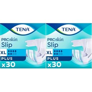 Tena Proskin Slip Plus Bel Bantlı Yetişkin Bezi XL - Ekstra Büyük - Extra Large 60 Adet