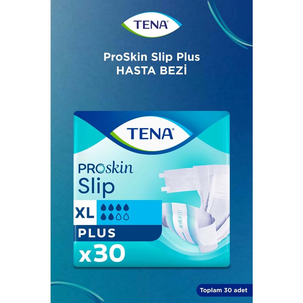Tena Proskin Slip Plus Bel Bantlı Yetişkin Bezi XL - Ekstra Büyük - Extra Large 180 Adet