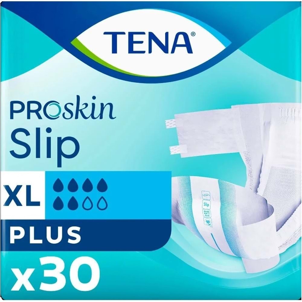 Tena Proskin Slip Plus Bel Bantlı Yetişkin Bezi XL - Ekstra Büyük - Extra Large 240 Adet
