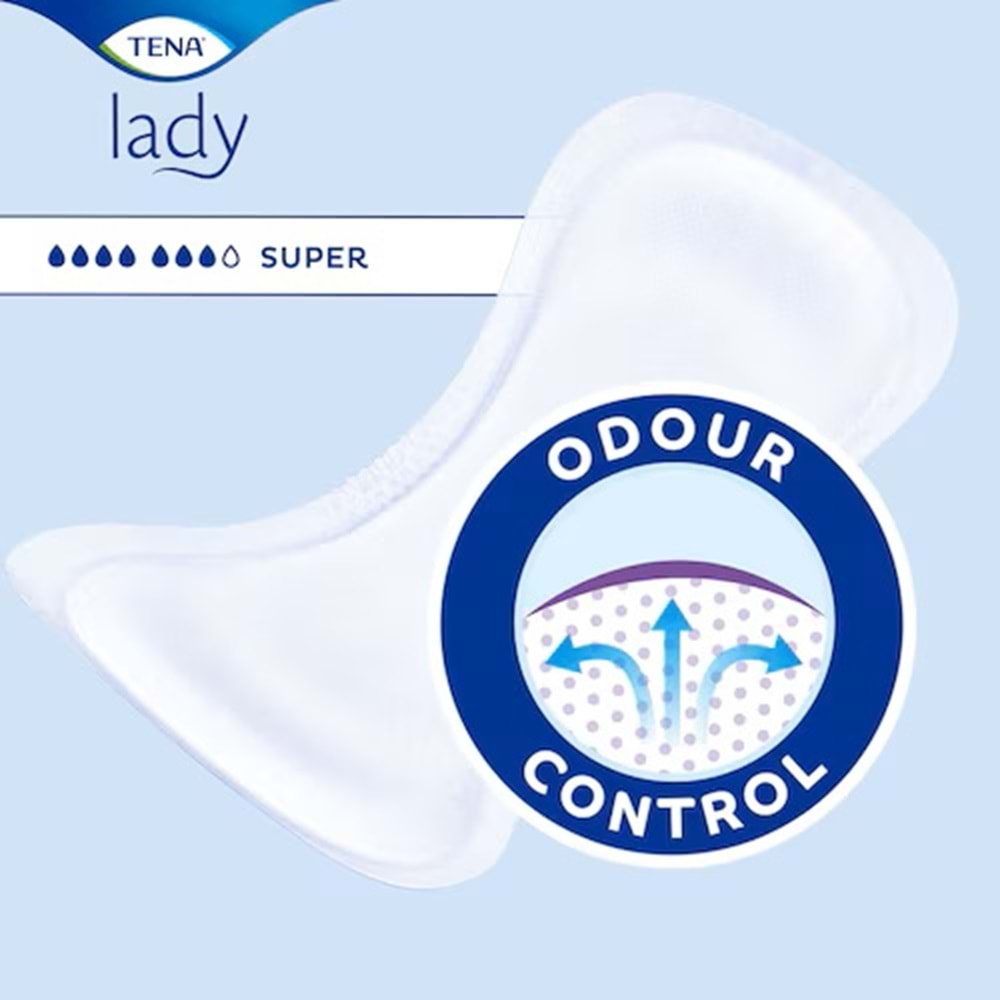 Tena Lady Süper Kadın Mesane Pedi 180 Adet