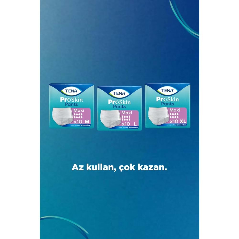 Tena Proskin Pants Maxi Emici Külot Yetişkin Bezi L - Büyük - Large 20 Adet