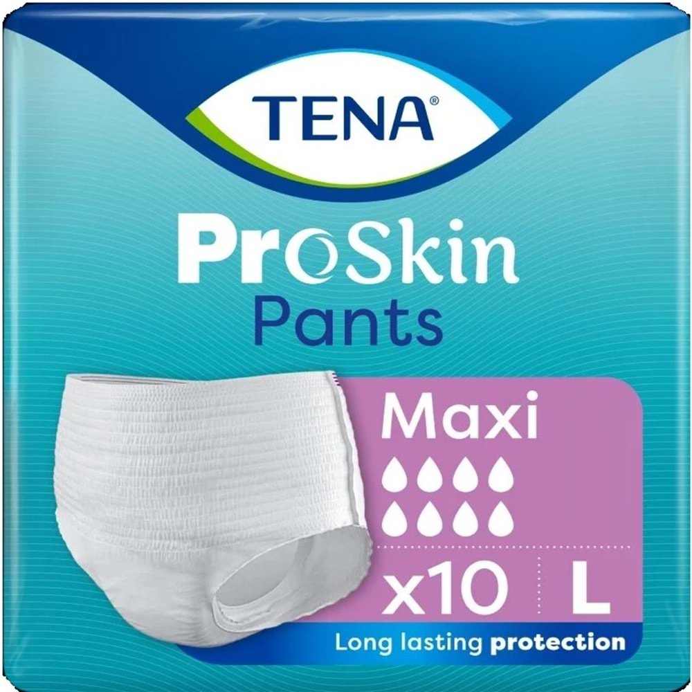 Tena Proskin Pants Maxi Emici Külot Yetişkin Bezi L - Büyük - Large 40 Adet