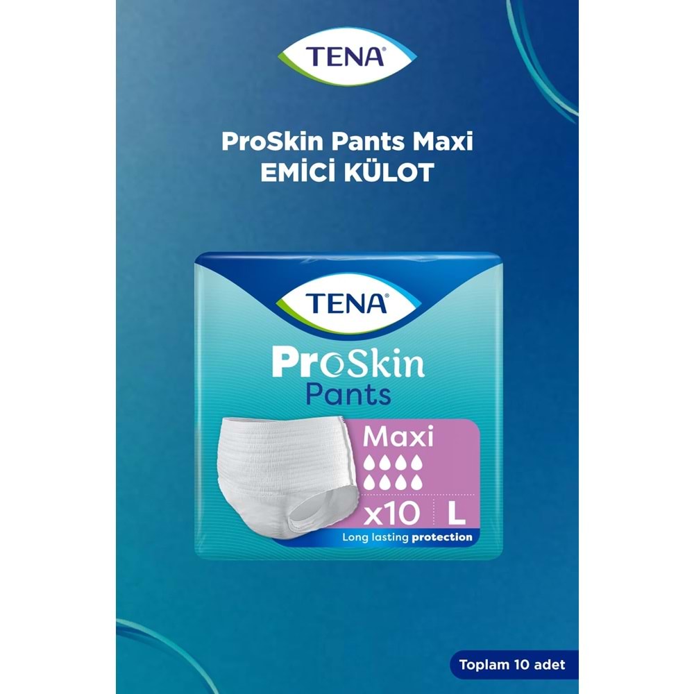 Tena Proskin Pants Maxi Emici Külot Yetişkin Bezi L - Büyük - Large 120 Adet