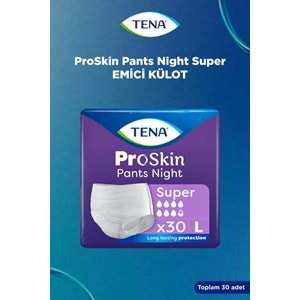 Tena Proskin Pants Süper Night Gece Emici Külot Yetişkin Bezi L - Büyük - Large 120 Adet