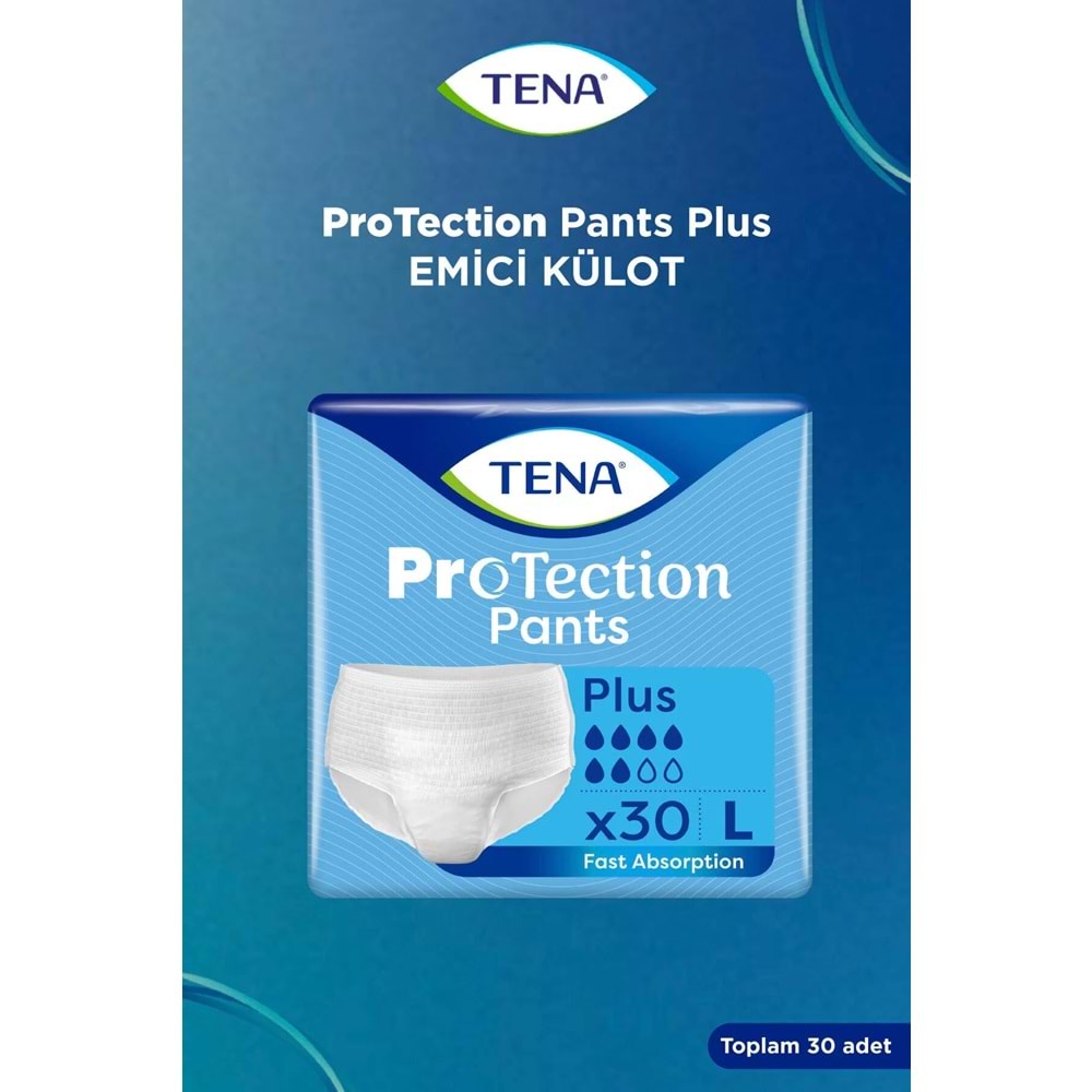 Tena ProTection Pants Plus Emici Külot Yetişkin Bezi L - Büyük - Large 180 Adet