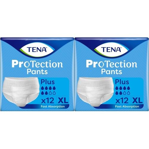 Tena ProTection Pants Plus Emici Külot Yetişkin Bezi XL - Ekstra Büyük - Extra Large 24 Adet