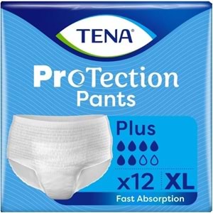 Tena ProTection Pants Plus Emici Külot Yetişkin Bezi XL - Ekstra Büyük - Extra Large 72 Adet