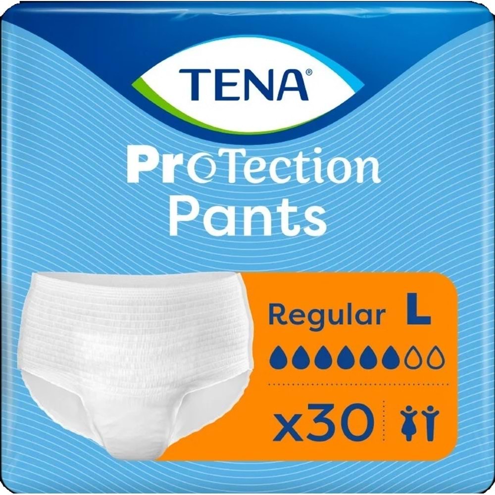 Tena ProTection Pants Regular Emici Külot Yetişkin Bezi L - Büyük - Large 90 Adet